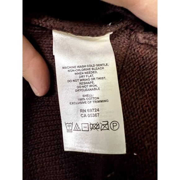 Columbia Quarter Zip long sleeve sweater size large - Picture 4 of 5